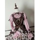Alice Girl Bear Chocolate Salopette and JSK(1st Pre-Order/Full Payment Without Shipping)